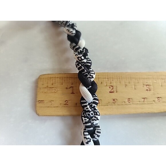 Volleyball Themed Braided Bracelet - Picture 10 of 10
